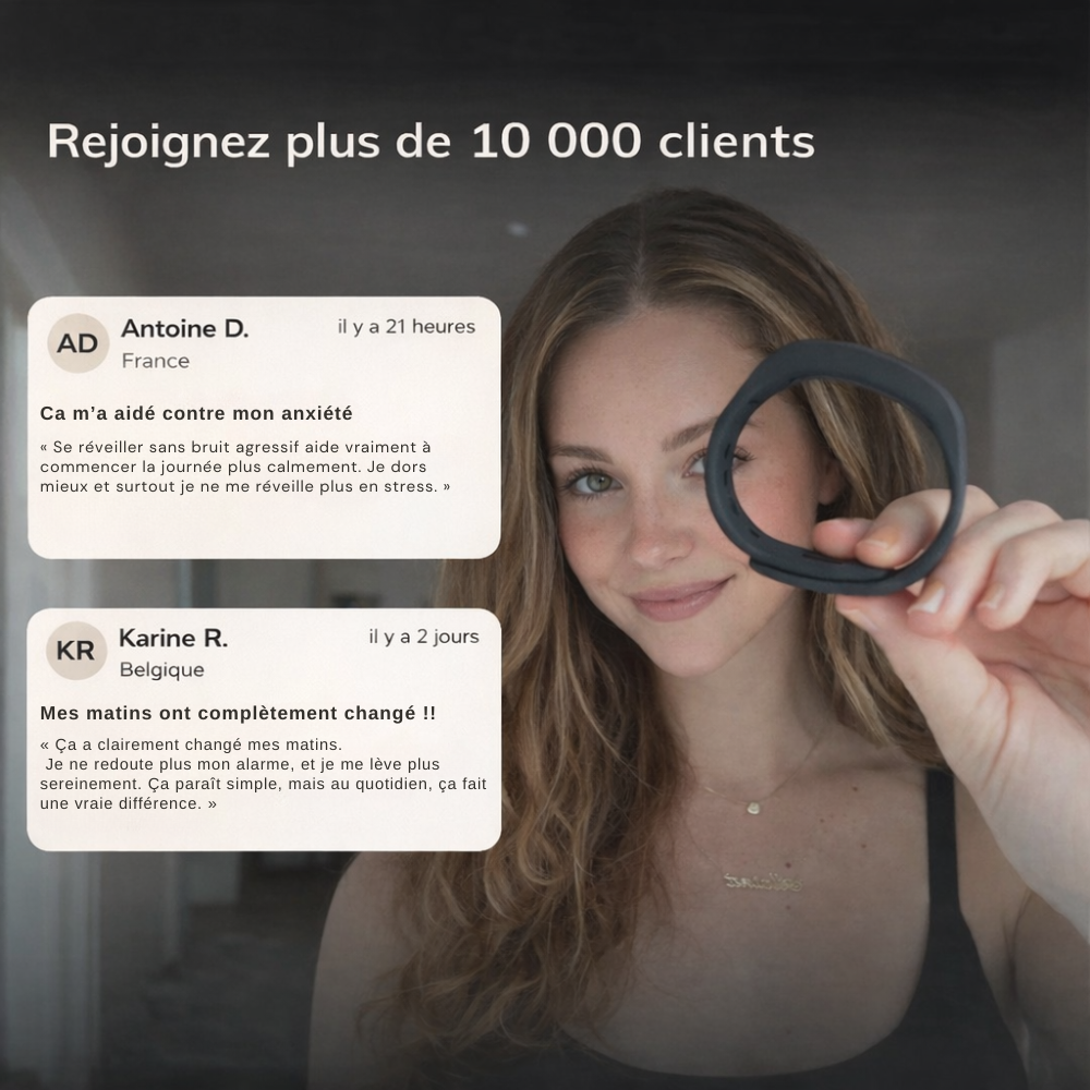 100% Réveil - Bracelet Réveil Silencieux